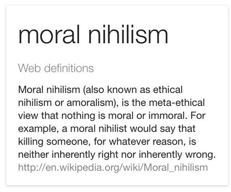 nihilism pronunciation and meaning|In defense of moral nihilism : r/philosophy .